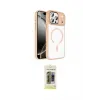 ieg™ iPhone 17 Pro Max Kılıf Kıvılcım Prime - Siyah Joko Magic 5D Hayalet Cam