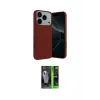 ieg™ iPhone 17 Pro Max Kılıf Kozmos Yansıma Özel Seri - Şeffaf 360 Full Body Arka Koruyucu