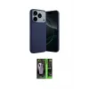 ieg™ iPhone 17 Pro Max Kılıf Kozmos Yansıma Özel Seri - Şeffaf 360 Full Body Arka Koruyucu