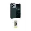ieg™ iPhone 17 Pro Max Kılıf Kozmos Yansıma Özel Seri - Siyah Joko Magic 5D Hayalet Cam