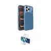 ieg™ iPhone 17 Pro Max Kılıf Kutup Doku Serisi - Siyah 3D Antistatik Cam Ekran Koruyucu