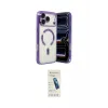 ieg™ iPhone 17 Pro Max Kılıf Nova Işık Özel Seri - Şeffaf Pasifik Cam Ekran Koruyucu