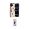 ieg™ iPhone 17 Pro Max Kılıf Nova Işık Özel Seri - Siyah Bilvis 3D Cam Ekran Koruyucu