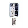 ieg™ iPhone 17 Pro Max Kılıf Nova Işık Özel Seri - Siyah Bilvis 3D Cam Ekran Koruyucu