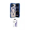 ieg™ iPhone 17 Pro Max Kılıf Nova Işık Özel Seri - Siyah Bilvis 3X AR HD Cam Ekran Koruyucu