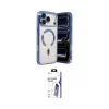 ieg™ iPhone 17 Pro Max Kılıf Nova Işık Özel Seri - Siyah Bilvis 3X AR HD Cam Ekran Koruyucu