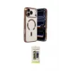 ieg™ iPhone 17 Pro Max Kılıf Nova Işık Özel Seri - Siyah Joko Magic 5D Hayalet Cam