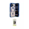 ieg™ iPhone 17 Pro Max Kılıf Nova Işık Özel Seri - Siyah Joko Magic 5D Hayalet Cam