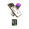 ieg™ iPhone 17 Pro Max Kılıf Nova Yansıma Serisi - Şeffaf 360 Full Body Arka Koruyucu