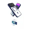 ieg™ iPhone 17 Pro Max Kılıf Nova Yansıma Serisi - Siyah 3D Antistatik Cam Ekran Koruyucu