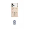 ieg™ iPhone 17 Pro Max Kılıf Pusula Form Özel Seri - Siyah Joko Magic 5D Cam