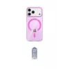 ieg™ iPhone 17 Pro Max Kılıf Pusula Form Özel Seri - Siyah Joko Magic 5D Cam