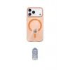 ieg™ iPhone 17 Pro Max Kılıf Pusula Form Özel Seri - Siyah Joko Magic 5D Cam