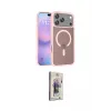 ieg™ iPhone 17 Pro Max Kılıf Siluet Minimal Prime - Siyah Bilvis 3D Cam Ekran Koruyucu