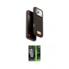 ieg™ iPhone 17 Pro Max Kılıf Vadi Klasik Serisi - Şeffaf 360 Full Body Arka Koruyucu