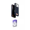 ieg™ iPhone 17 Pro Max Kılıf Vadi Klasik Serisi - Siyah Bilvis 5in1 3D Magic Cam Ekran Koruyucu