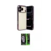 ieg™ iPhone 17 Pro Max Kılıf Vadi Minimal - Siyah 360 Mat Full Body Arka Koruyucu