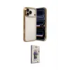 ieg™ iPhone 17 Pro Max Kılıf Vadi Minimal - Siyah Bilvis 3D Cam Ekran Koruyucu