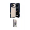 ieg™ iPhone 17 Pro Max Kılıf Vadi Minimal - Siyah Bilvis 3D Cam Ekran Koruyucu