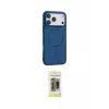 ieg™ iPhone 17 Pro Max Kılıf Yankı Form Serisi - Siyah Joko Magic 5D Hayalet Cam