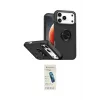 ieg™ iPhone 17 Pro Max Kılıf Yörünge Çizgi - Şeffaf Pasifik Cam Ekran Koruyucu
