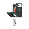 ieg™ iPhone 17 Pro Max Kılıf Yörünge Çizgi - Şeffaf Pasifik Cam Ekran Koruyucu