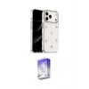 ieg™ iPhone 17 Pro Max Kılıf Yörünge Form - Siyah Bilvis 5in1 3D Magic Cam Ekran Koruyucu