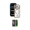 ieg™ iPhone 17 Pro Max Kılıf Zirve Doku Prime - Şeffaf 360 Full Body Arka Koruyucu