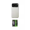 ieg™ iPhone 17 Pro Max Kılıf Zirve Modern Prime - Şeffaf 360 Full Body Arka Koruyucu