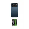 ieg™ iPhone 17 Pro Max Kılıf Zirve Modern Prime - Şeffaf 360 Full Body Arka Koruyucu