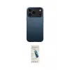 ieg™ iPhone 17 Pro Max Kılıf Zirve Modern Prime - Şeffaf Pasifik Cam Ekran Koruyucu