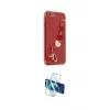 ieg™ iPhone 6 Kılıf Nova Işık Prime - Siyah 3D Antistatik Cam Ekran Koruyucu
