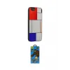 ieg™ iPhone 6 Kılıf Odak Klasik Serisi - Siyah 18D Cam Ekran Koruyucu
