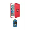 ieg™ iPhone 6 Kılıf Yankı Form Prime - Beyaz 18D Cam Ekran Koruyucu