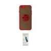 ieg™ iPhone 6 Kılıf Yörünge Çizgi - Şeffaf Pasifik Cam Ekran Koruyucu