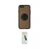 ieg™ iPhone 6 Kılıf Yörünge Çizgi - Şeffaf Pasifik Cam Ekran Koruyucu