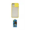 ieg™ iPhone 6 Plus Kılıf Vadi Çizgi - Siyah 18D Cam Ekran Koruyucu