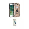 ieg™ iPhone 7 Kılıf Ahenk Klasik Koleksiyonu - Şeffaf Pasifik Cam Ekran Koruyucu
