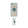 ieg™ iPhone 7 Kılıf Yörünge Çizgi - Şeffaf Pasifik Cam Ekran Koruyucu