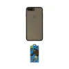 ieg™ iPhone 7 Plus Kılıf Ahenk Çizgi Serisi - Beyaz 18D Cam Ekran Koruyucu
