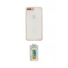 ieg™ iPhone 7 Plus Kılıf Ahenk Çizgi Serisi - Beyaz Polymer Nano Ekran Koruyucu