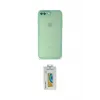 ieg™ iPhone 7 Plus Kılıf Ahenk Çizgi Serisi - Beyaz Polymer Nano Ekran Koruyucu