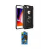 ieg™ iPhone 7 Plus Kılıf Ahenk Klasik Koleksiyonu - Beyaz 18D Cam Ekran Koruyucu