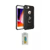 ieg™ iPhone 7 Plus Kılıf Ahenk Klasik Koleksiyonu - Siyah Polymer Nano Ekran Koruyucu