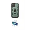 ieg™ iPhone 7 Plus Kılıf Ahenk Klasik - Siyah 3D Antistatik Seramik Nano Ekran Koruyucu