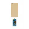 ieg™ iPhone 7 Plus Kılıf Kozmos Yansıma Özel Seri - Beyaz 18D Cam Ekran Koruyucu