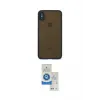 ieg™ iPhone XS Max Kılıf Ahenk Çizgi Serisi - Şeffaf Royal Nano Ekran Koruyucu