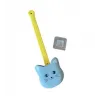Kedi Tasarımlı Ergonomik Tuvalet Fırçası