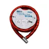 Kırmızı Motor Bisiklet Kilidi 22 mm x 200 cm