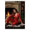 ieg™ Kırmızı Penye Pijama Takımı - 1570